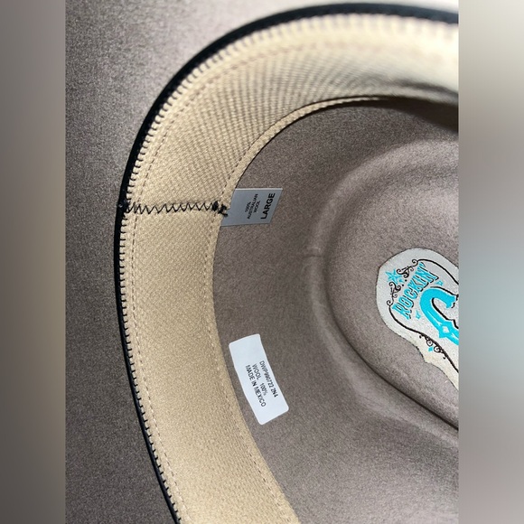 VINTAGE TAN CHARLIE ONE HORSE WOOL COWGIRL HAT - Picture 2 of 8